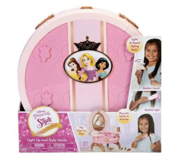 Disney Other - Disney Princess Style Collection Light Up and Style Vanity Set 🌟 BRAND NEW